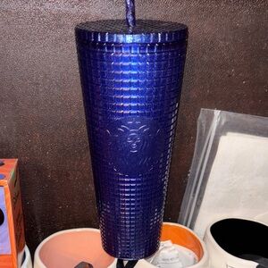 Starbucks Blue Textured Tumbler
